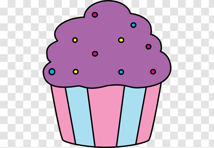 Muffin Cupcake Birthday Cake Clip Art - Baking Cup - Sprinkles Transparent PNG