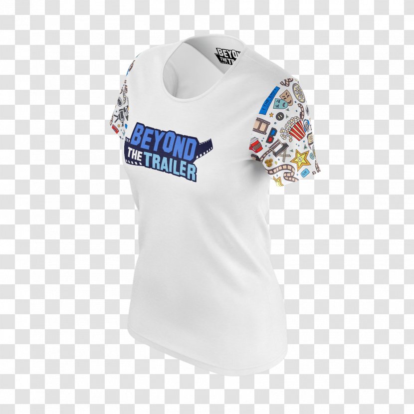 T-shirt Sleeve Font - Shirt - Two White T Shirts Transparent PNG