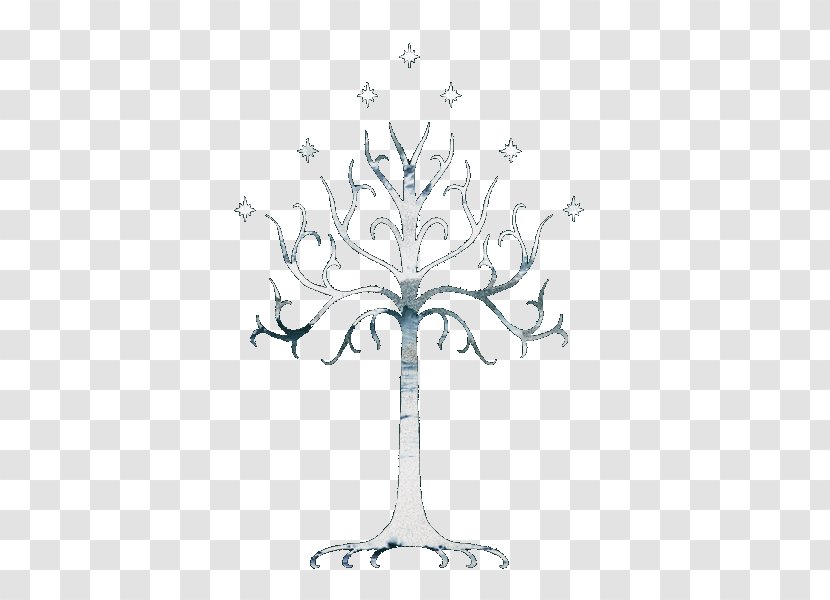The Lord Of Rings Arwen Treebeard White Tree Gondor Symbol - Logo Transparent PNG