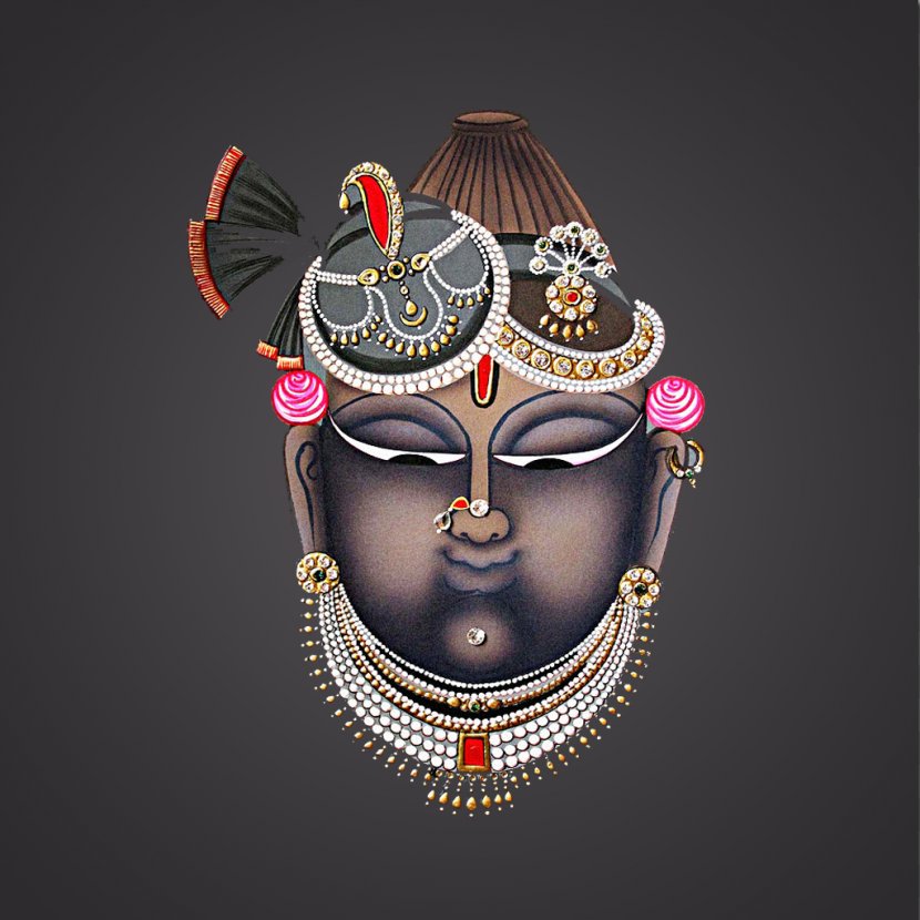 Shrinathji Temple Udaipur Krishna Vallabha - Rajasthan - Radha Transparent PNG