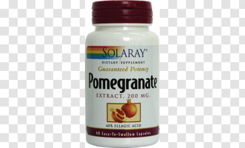 Dietary Supplement Capsule Genacol Pomegranate Niacin - Vitamin - Punica Granatum Transparent PNG