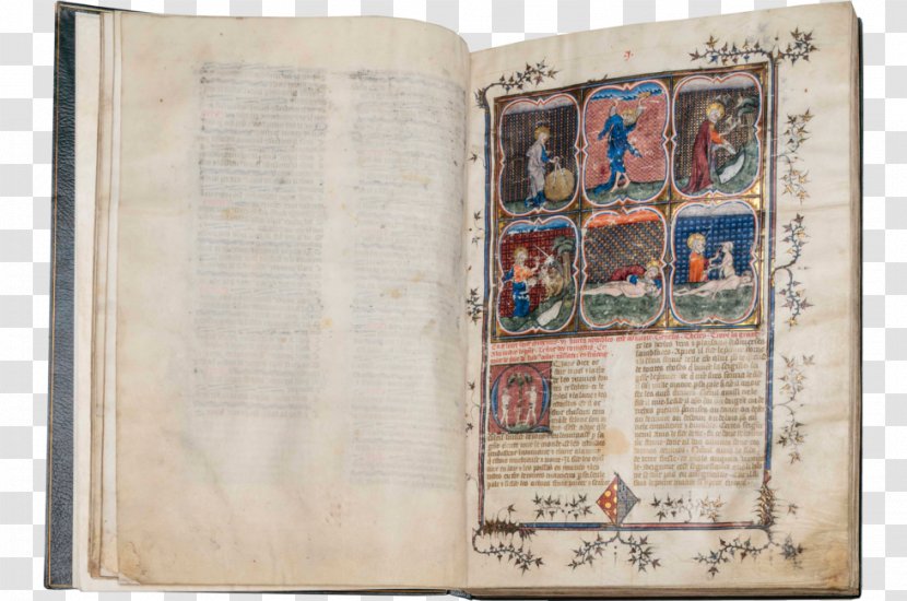 Illuminated Manuscript Book History Scrivener - Remarkable Transparent PNG
