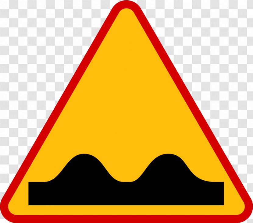 Traffic Sign Warning Road Poland - Bildtafel Der Verkehrszeichen In Polen Transparent PNG