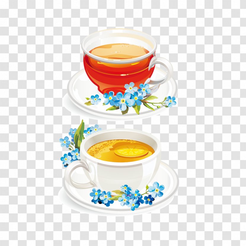 Tea Clip Art - Teacup - Vector Material Transparent PNG