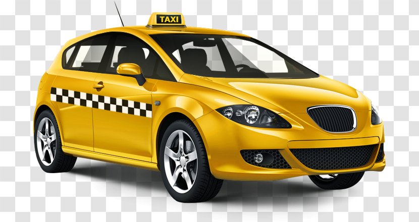 Taxi Car Rental Toyota Innova Bus - Yellow Cab Transparent PNG