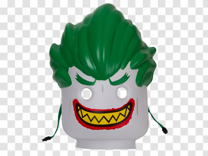Joker Mask LEGO Batman Costume - Headgear Transparent PNG