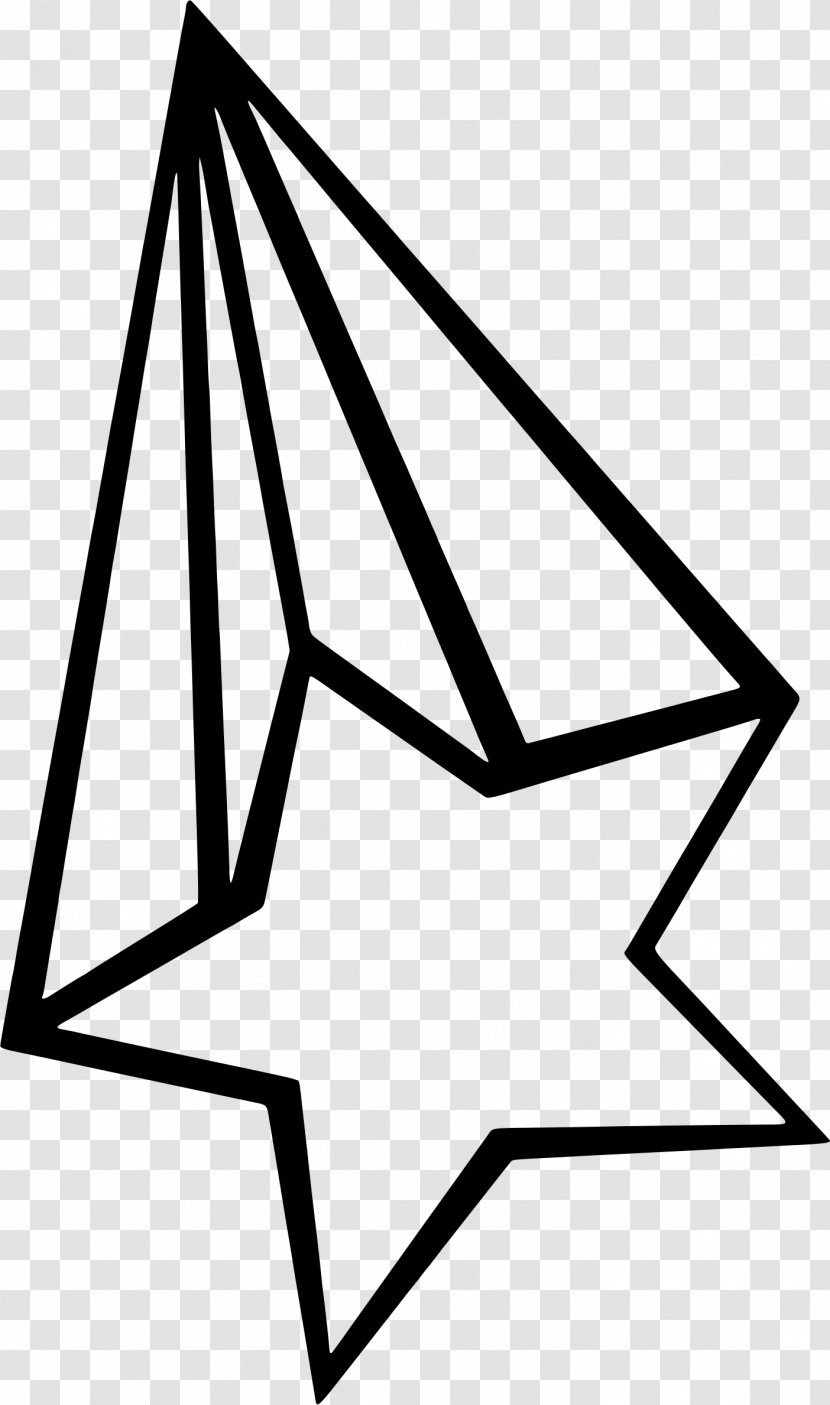 Shooting Stars Clip Art - Triangle - Star Clipart Transparent PNG