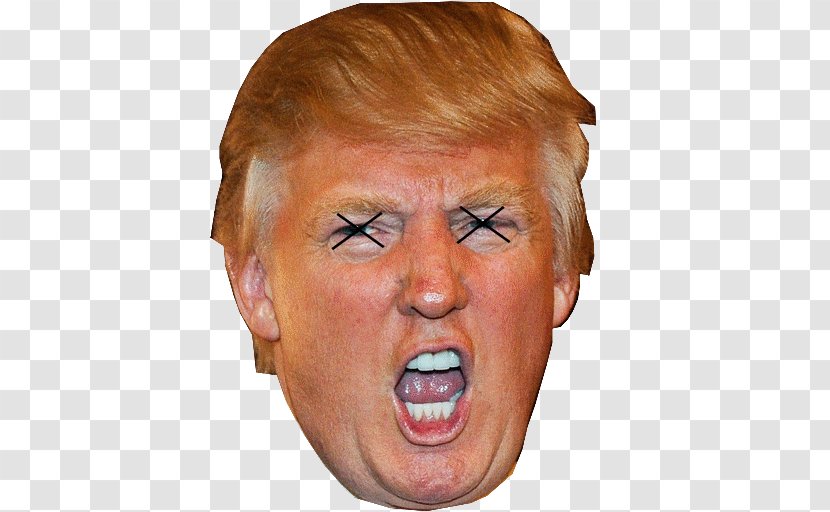 Protests Against Donald Trump United States Republican Party Independent Politician - Wrinkle - Scream Transparent PNG
