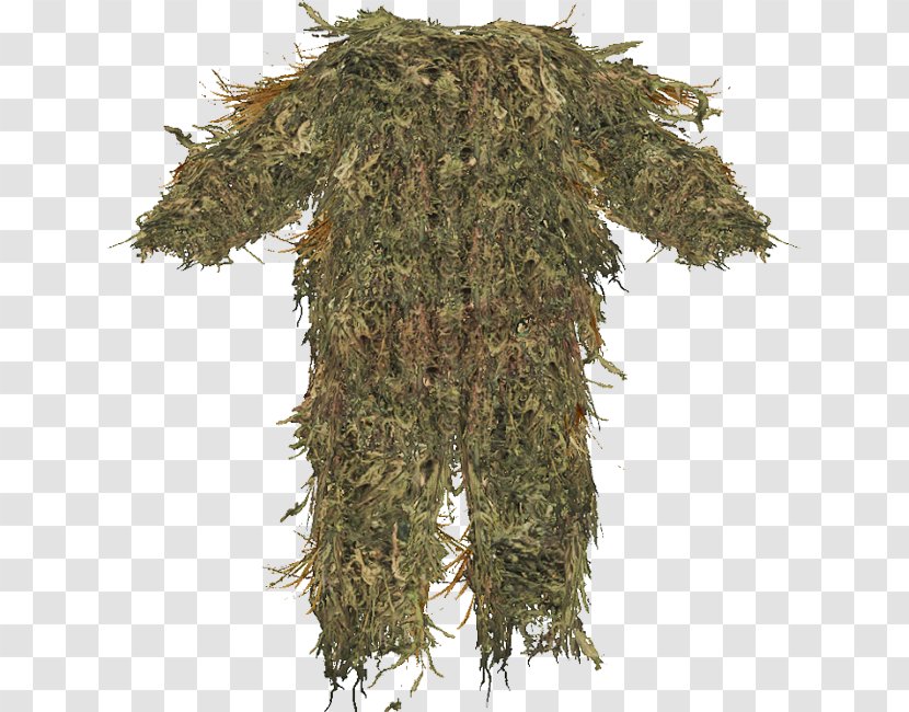 Ghillie Suits DayZ Clothing Military Camouflage - Tree - Suit Transparent PNG