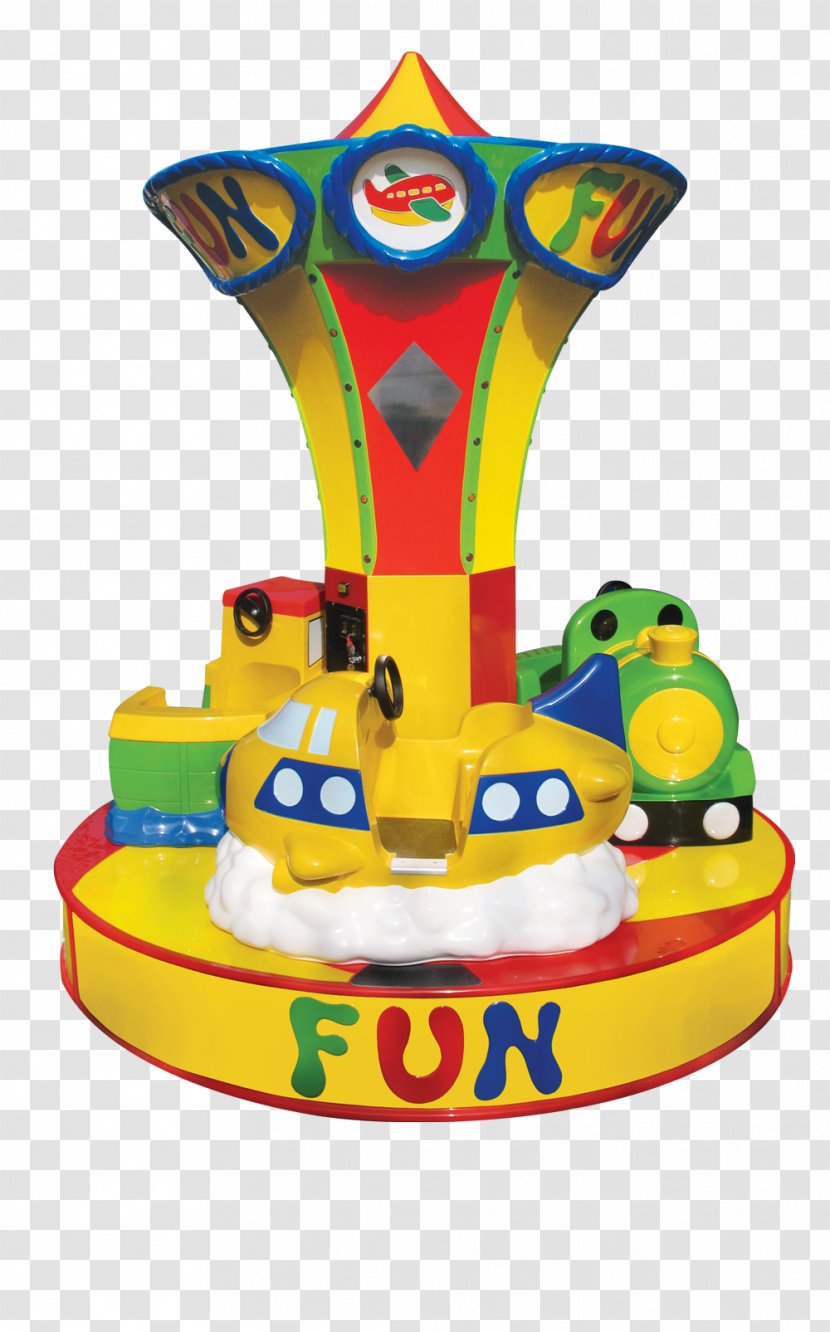Jolly Roger Amusement Park Carousel Kiddie Ride - Figure Transparent PNG