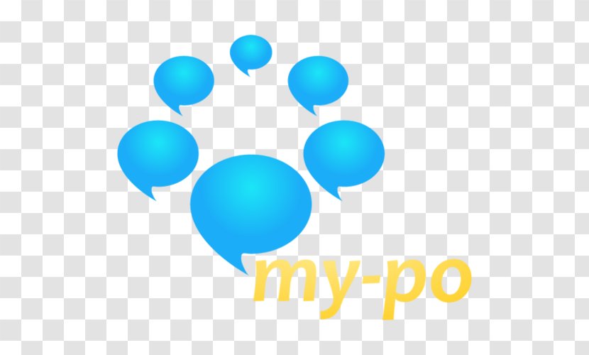 Logo Brand Product Clip Art Font - Blue - Mpos Transparent PNG