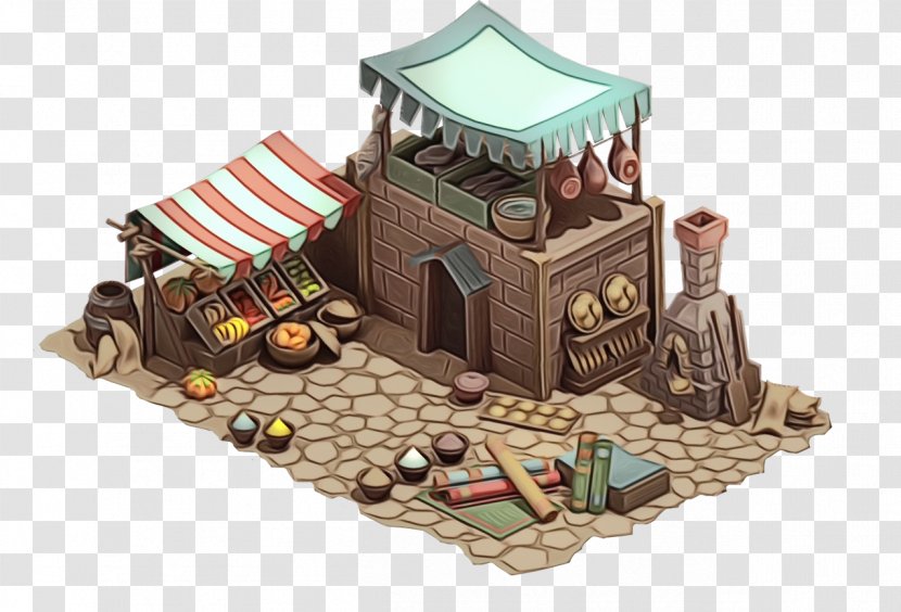 Middle Ages Building Isometric Video Game Graphics Projection Games - House Transparent PNG