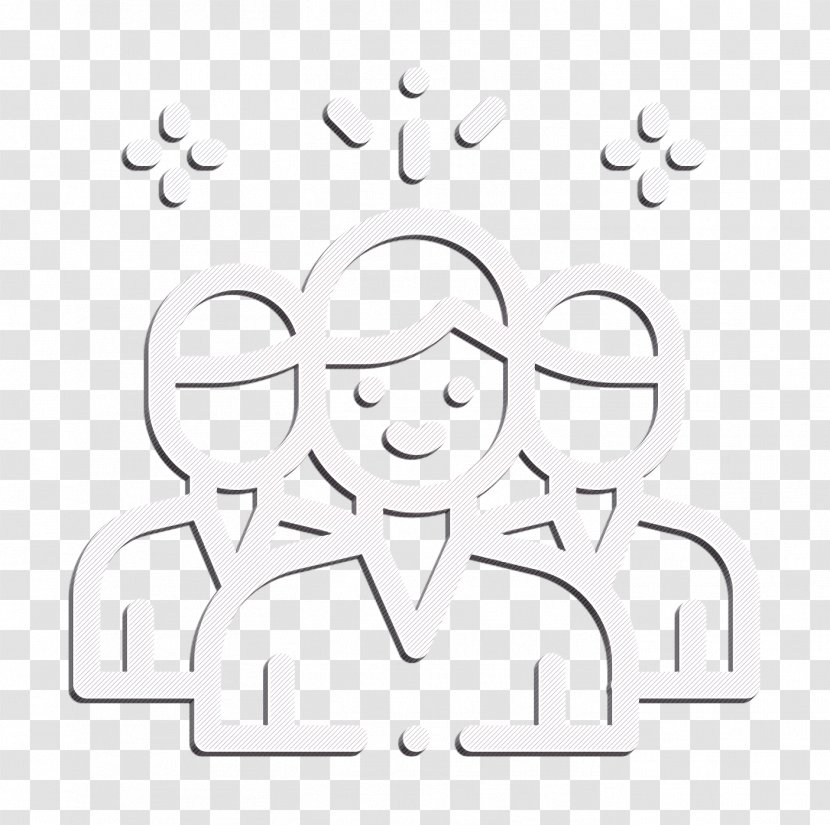 Human Relations And Emotions Icon Group Team - Symbol Logo Transparent PNG