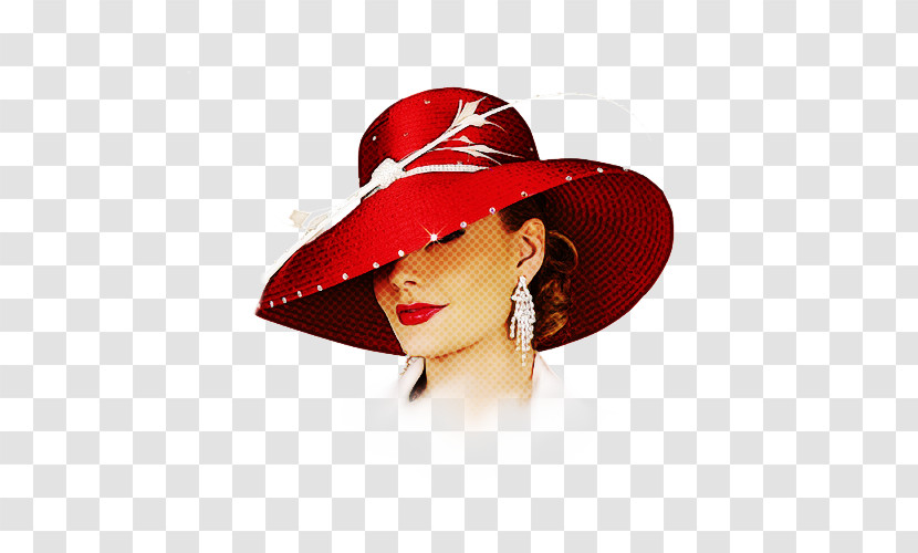 Hat Fascinator Lady Beauty Transparent PNG