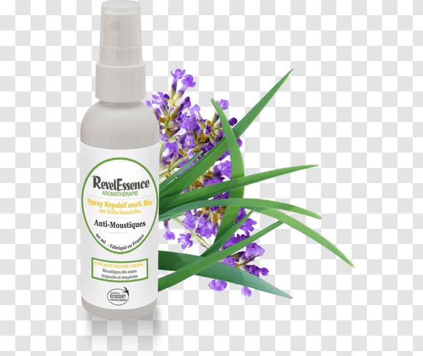 Mosquito Cymbopogon Citratus English Lavender Aerosol Spray Essential Oil - Purple Transparent PNG