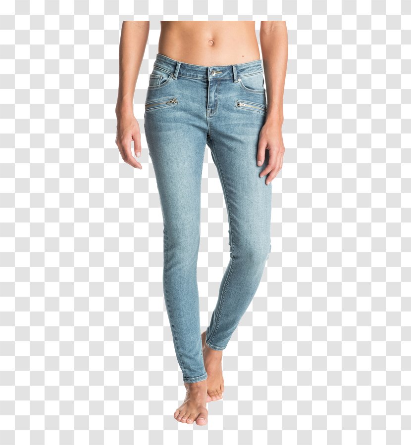 T-shirt Slim-fit Pants Jeans Denim - Silhouette - Womens Transparent PNG