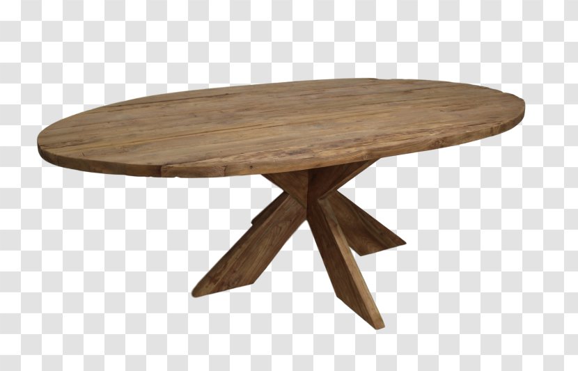 Coffee Tables Eettafel Oval Wood - Table Transparent PNG