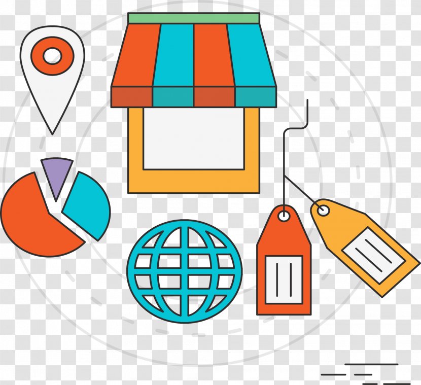 E-commerce Business Marketing Trade - Artwork - Market Share Classified FIG. Transparent PNG