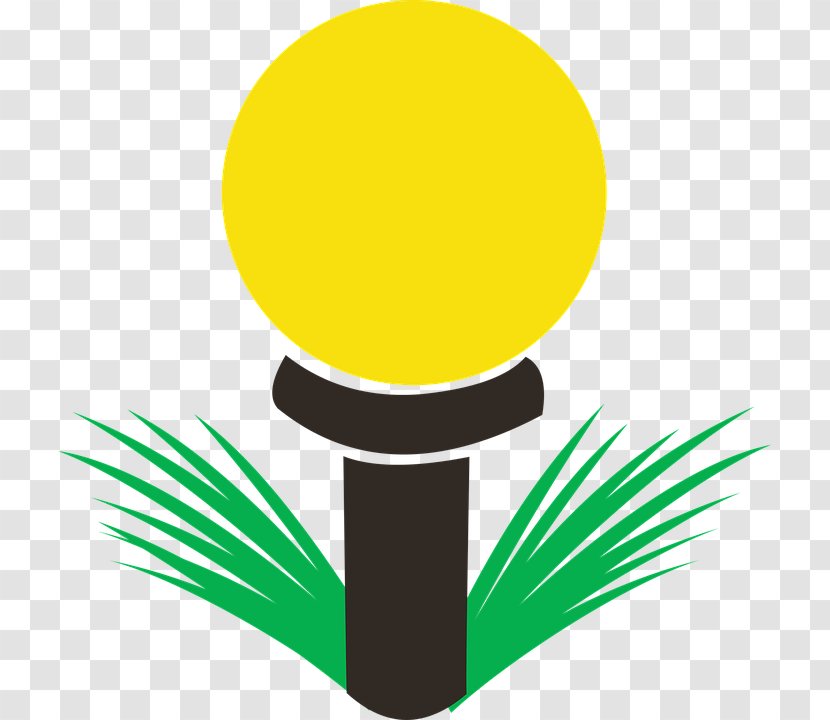 Golf Ball - Green - Circular Bulb Transparent PNG