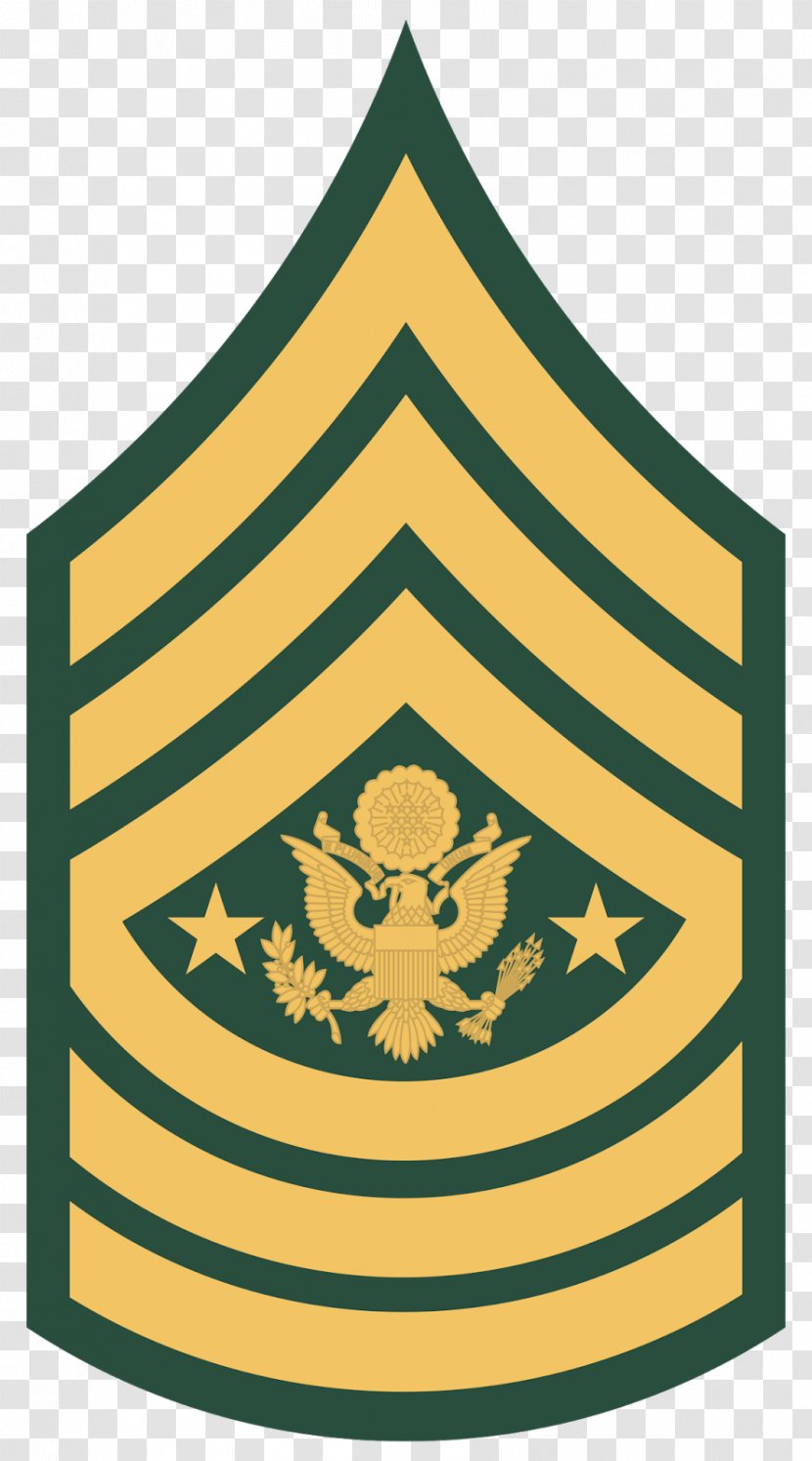 Sergeant Major Of The Army Non-commissioned Officer Military Rank - Area - Armed Forces Transparent PNG