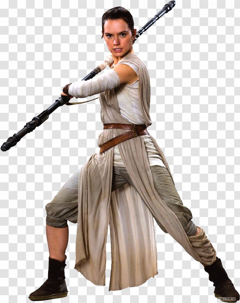Rey Luke Skywalker Star Wars: The Clone Wars Daisy Ridley - Weapon Transparent PNG