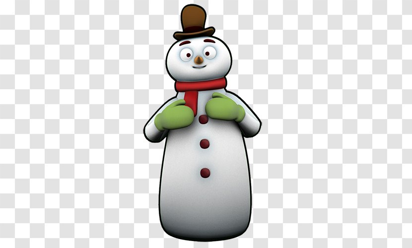 Cartoon Character Product Fiction - Snowman - 3D Transparent PNG