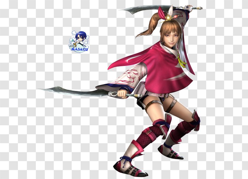 Samurai Warriors 4 Warriors: Spirit Of Sanada Kunoichi Orochi - Cartoon - Flower Transparent PNG