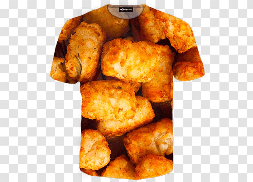 Chicken Nugget Hoodie Tater Tots French Fries T-shirt Transparent PNG