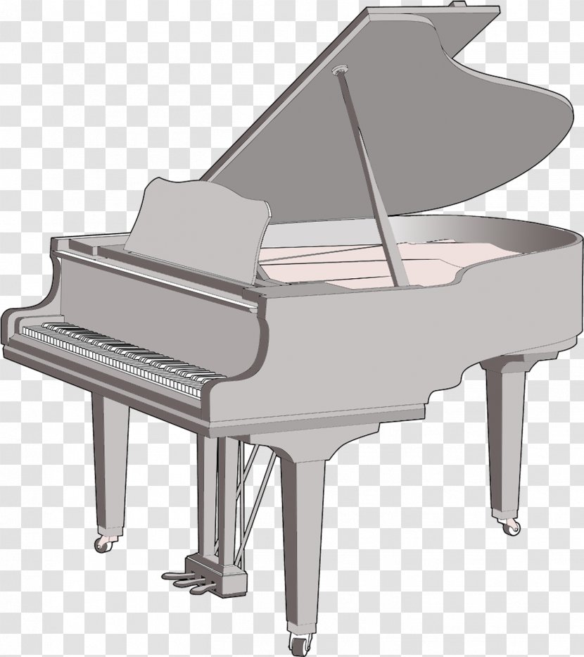 Piano Fortepiano Spinet Keyboard Technology - Digital Pianist Transparent PNG