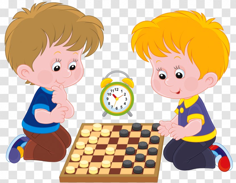 Draughts Chess Play Clip Art - Board Game Transparent PNG