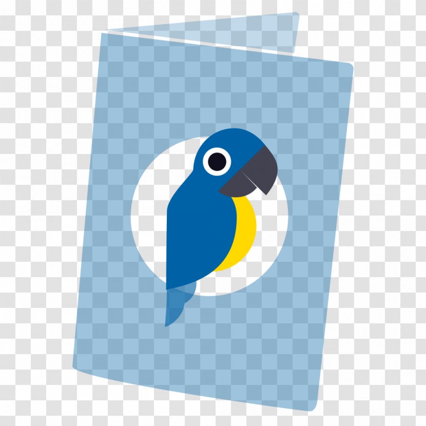 Macaw Parrot Beak Cobalt Blue Logo Transparent PNG