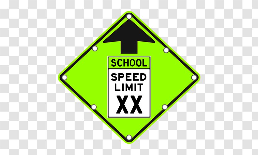 Advisory Speed Limit Traffic Sign School Zone Stop - Logo - 5 Transparent PNG