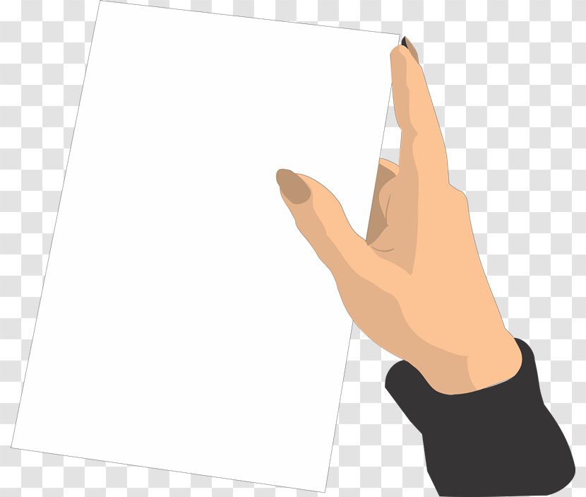 Thumb Line Angle - Finger Transparent PNG