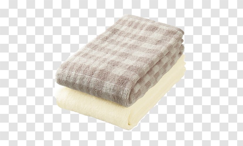 Towel Japan Muji Blanket Cotton - Washcloth Transparent PNG