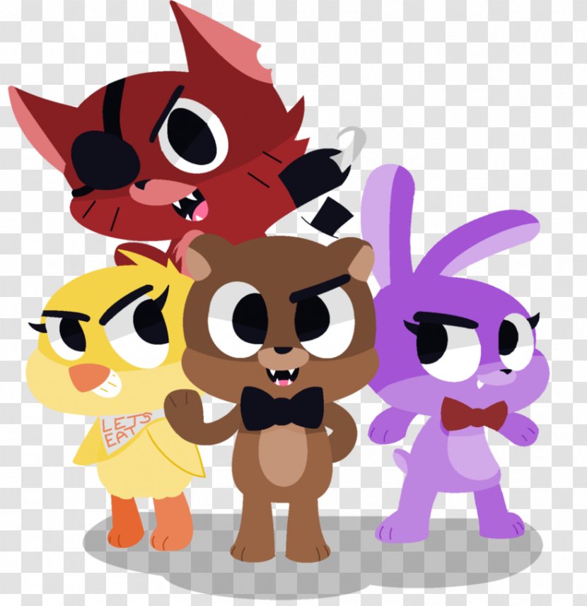 Five Nights At Freddy's 2 Cat FNaF World 4 - Amazing Of Gumball - Cartoon Transparent PNG