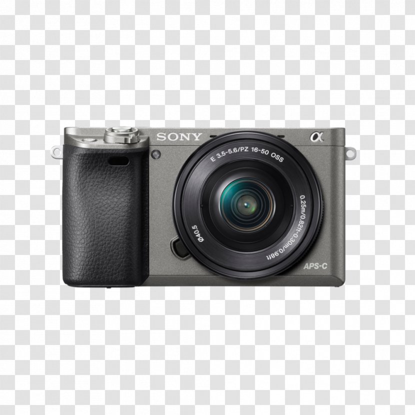 Sony α6000 Mirrorless Interchangeable-lens Camera 索尼 APS-C - Singlelens Reflex - A6000 Transparent PNG