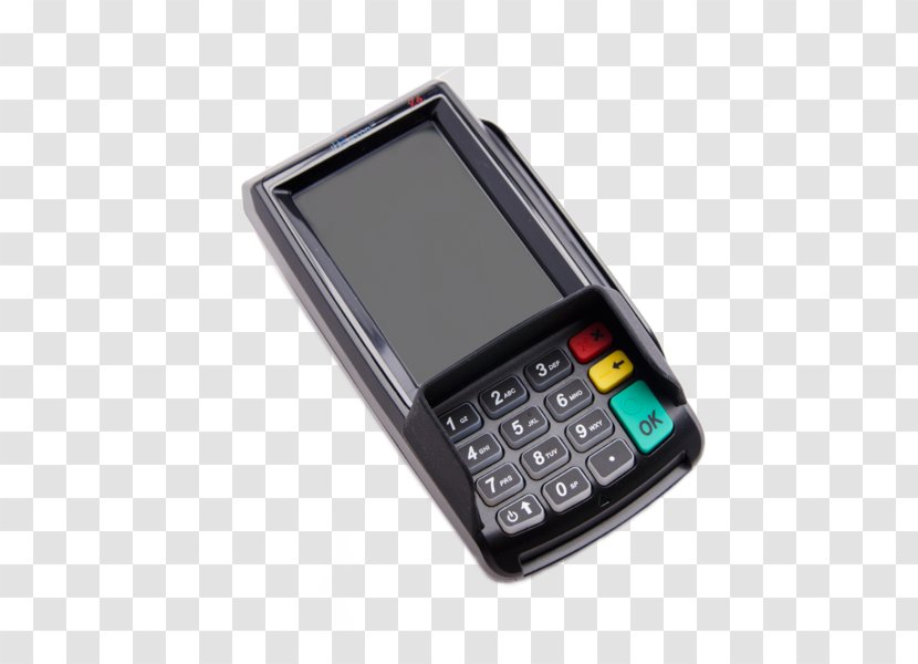 Mobile Phones Feature Phone PIN Pad Contactless Payment Debit Card - Electronics Accessory - Handheld Transparent PNG