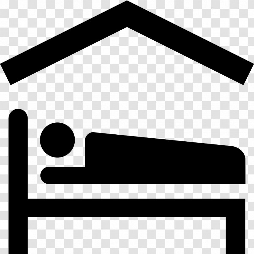 Bedroom House - Text - Hotel Icon Transparent PNG