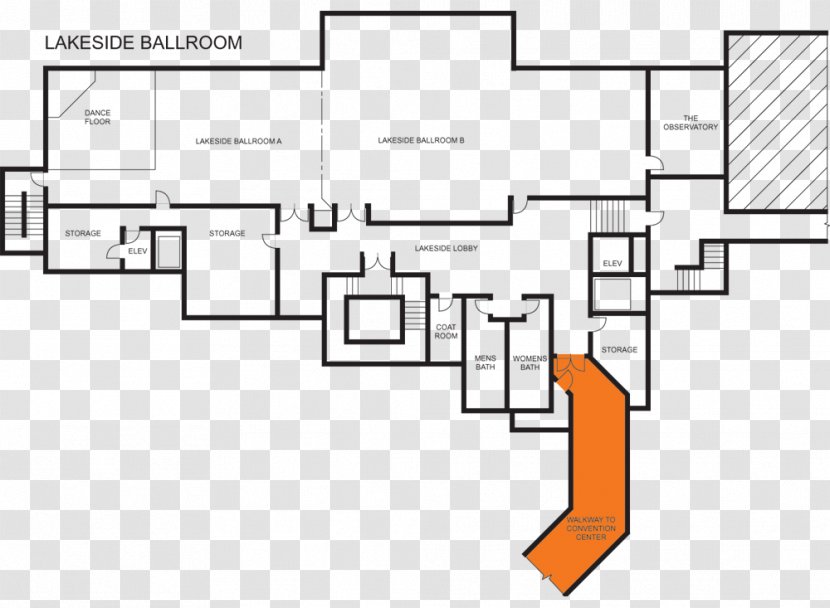Breezy Point Resort Convention Center Floor Plan Conference Centre Accommodation - Schematic - Meeting Transparent PNG