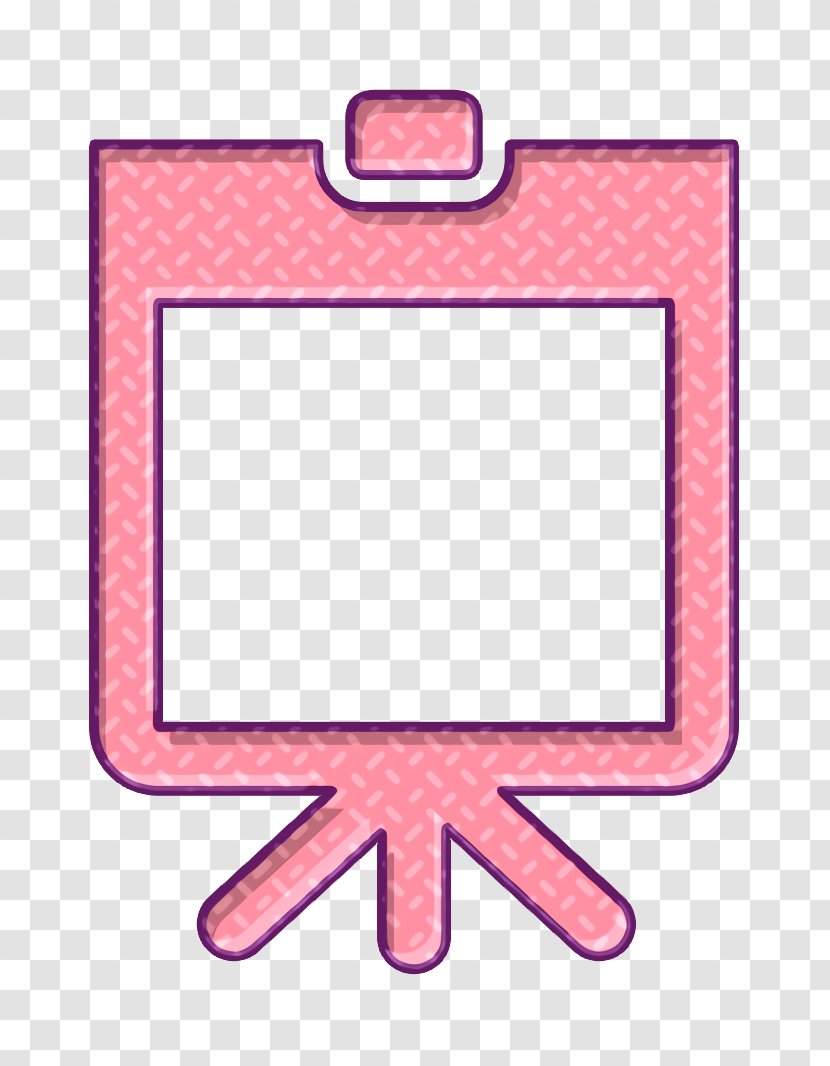 Analytics Icon Chart Empty - Rectangle Peach Transparent PNG