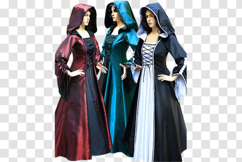 Middle Ages Wedding Dress English Medieval Clothing Gown - Bridesmaid Transparent PNG