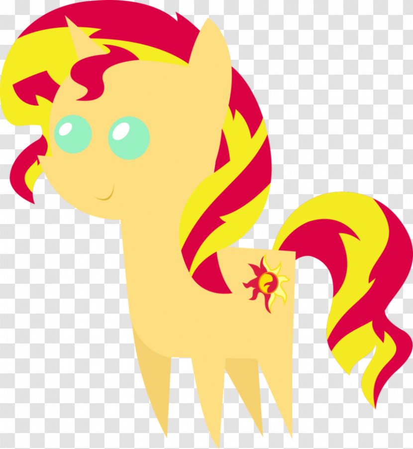 My Little Pony: Equestria Girls Sunset Shimmer Horse Art - Fictional Character Transparent PNG