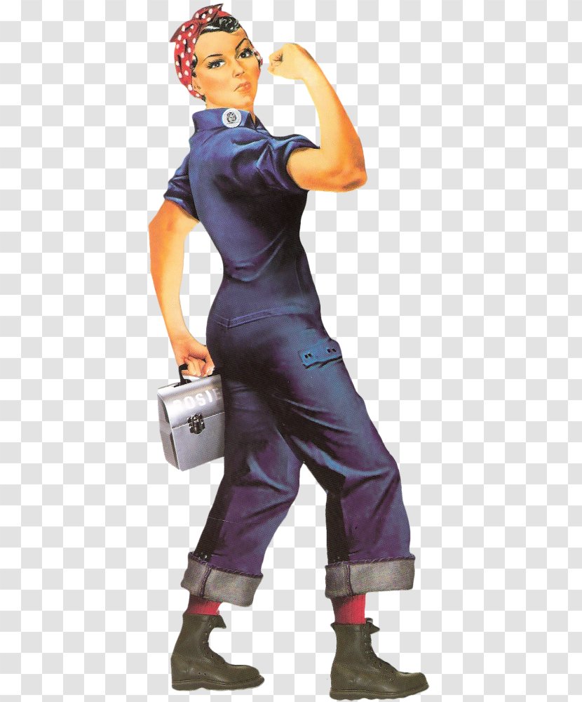 We Can Do It! Rosie The Riveter/World War II Home Front National Historical Park - Sticker Transparent PNG