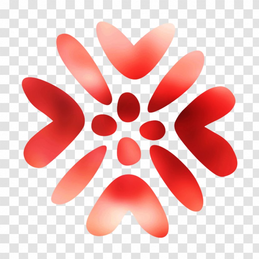 Product Design Graphics Font - Red - Flower Transparent PNG