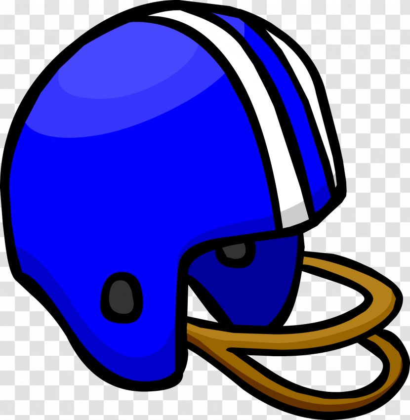 Club Penguin NFL American Football Helmets - Bicycle Helmet Transparent PNG