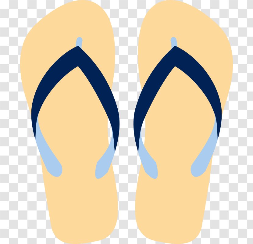 Flip-flops Sandal Clip Art - Highheeled Footwear - Images Of Flip Flops Transparent PNG