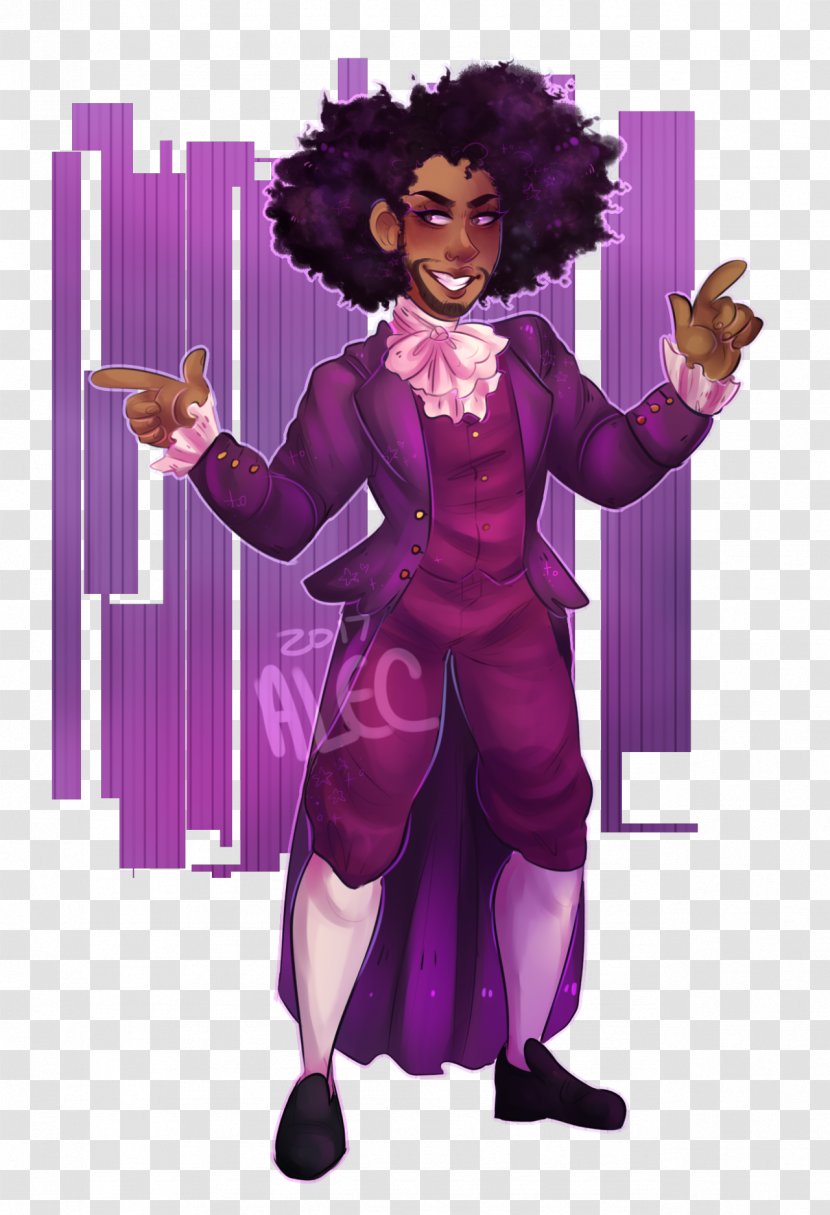 Costume Character Animated Cartoon - Violet - Magenta Transparent PNG