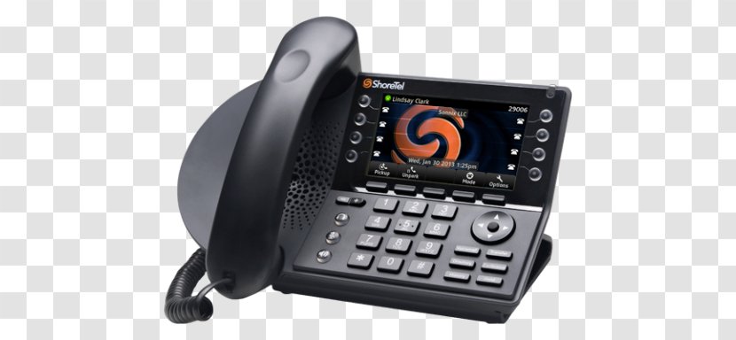 ShoreTel IP Phone 480 Telephone VoIP Voice Over - Hardware - Ip Transparent PNG