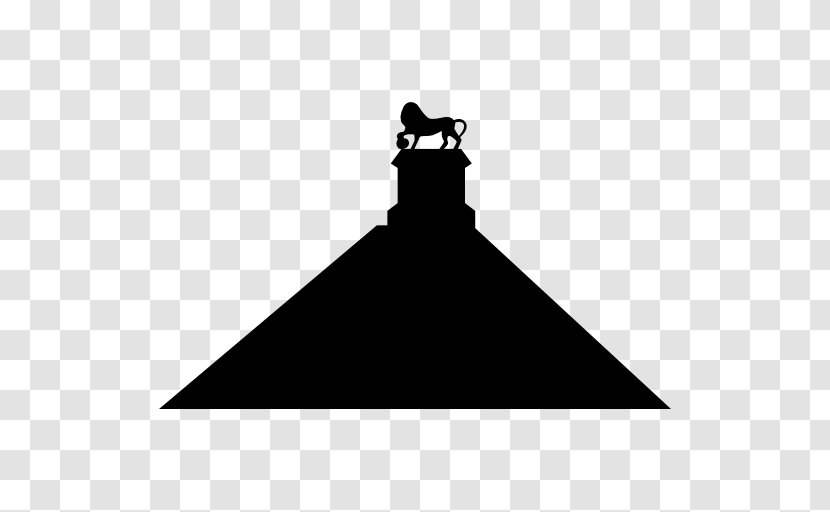Lion's Mound Computer Icons Silhouette - Triangle - Lion Transparent PNG