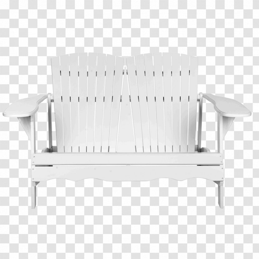 Furniture Couch - White - Outdoor Bench Transparent PNG